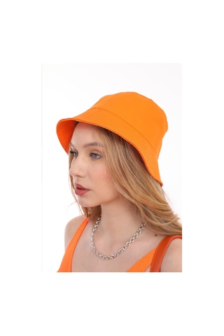 Kadın Balıkçı Oranj Kova Bucket Şapka Oranj