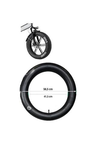 Servis 20 X 4.00 Fat Bike Elektrikli Bisiklet Pedal Destekli İç Lastik