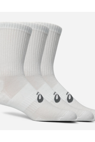 Asics 3 Pack Crew Sock Beyaz Koşu Çorabı 3033c298-100