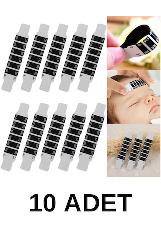 Vekorr Tek Kullanımlık Ateş Ölçer 10'lu