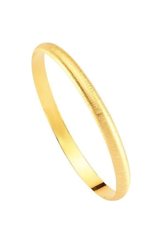 Bilezikhane- Hediyelik Bilezik 4,50 Gram Simli Model 14 Ayar Altın Bilezikhane- Hediyelik Bilezik 4,50 Gram Simli Model 14 Ayar Altın