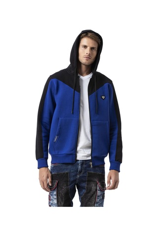 Cl580 Fearless Impact Men Sweatshirt Saxeblue