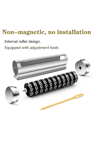 Point Araç Ön Cam Telefon Numarası Şifre Tip Numaratör Gri Silver