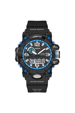 Joefox JO.CK3 Joefox Kücük Kasa Digital&Analog Kronmetre+Takvim+Alrm+Aydınlatma 8-15 Yaş Arası Çocuk Saati