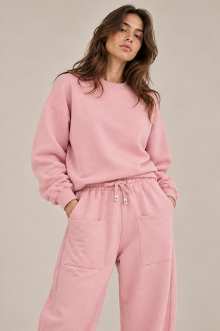 Alexandergardi Bisiklet Yaka Sweatshirt Pembe