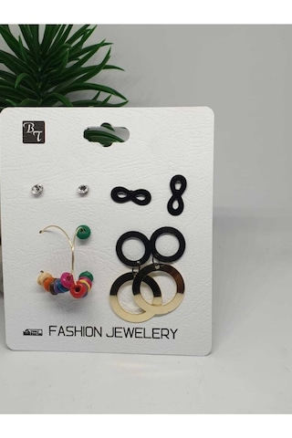 Çoklu Model Küpe Çok Renkli - 64055261 çok renkli Çoklu Model Küpe Çok Renkli - 64055261 çok renkli