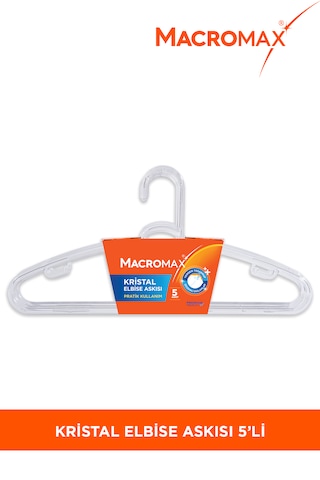 Kristal Elbise Askısı 5 Adet