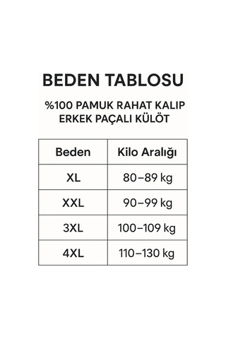 Enmodaiçgiyim 7 Adet Siyah %100 Pamuk Rahat Kesim Erkek Paçalı Külot Boxer