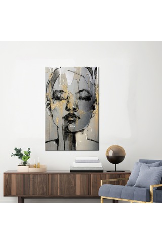 70x100 Cm 1 Parça Kanvas Tablo, Modern Kanvas, Soyut Kanvas