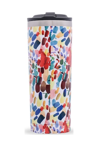 Qwetch QM6095 Özel Tasarımlı Isı Yalıtımlı 470 ML Termos Mug – Arty