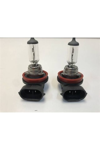 Skauto 12v H11 55w Sis Ve Far Ampulü 2'Li Halojen Ampuldür (Standart Sarı)