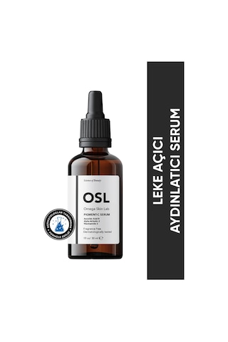 OSL Omega Skin Lab Leke Açıcı Ve Aydınlatıcı Pigment C Serum 30 ML