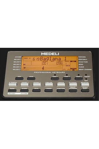 Medeli Dante Tr-j V2 Türk Ritimli Org