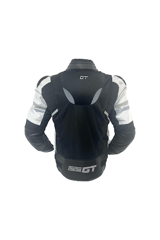 Forte GT Titan Hörgüçlü Motosiklet Montu Beyaz - Siyah