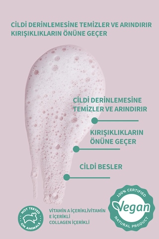 Lucille Yıkama Jeli Kuru/karma Cilt, Kolajen & Vitamin, 200 Ml