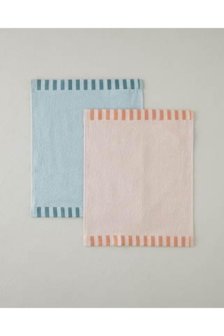 English Home Stripe Edge Pamuk El Havlusu 30x40 Cm Mint Mint