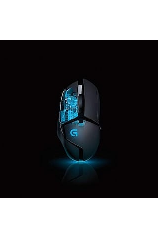G G402 Hyperion Fury Kablolu Oyuncu Mouse, 4.000 Dpı, Ultra Hızlı 500 Ips İzleme Hızı, 8 Programlanabilir Tuş, 1 Ms Bildirim Hızı, Siyah