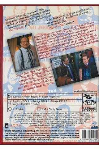 Yılın Başkanı Man Of The Year Robin Williams Dvd