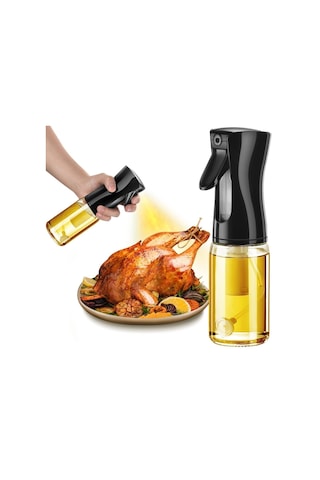 Seçkin Trend Çok Amaçlı Cam Şişe Püskürtmeli Dağıtıcı Yağdanlık Limonluk Sirke Sosluk Spreyi Çok Renkli