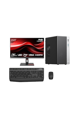 Turbox TX8232 R5-5500 16 GB 512 GB SSD 2 GB R5230 24.5" Free Dos Masaüstü Bilgisayar