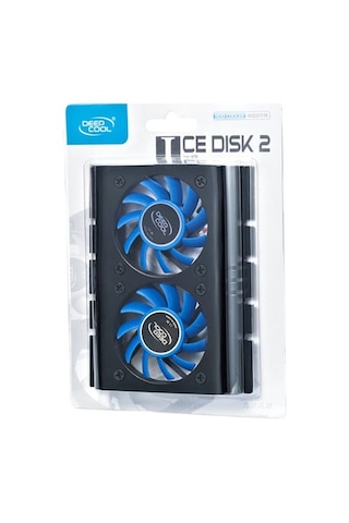 Deep Cool Icedısk 2 Hdd 60X60X12Mm 2 Fan Fan Hard Disk Drive So
