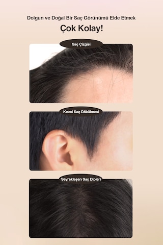 Suya Ve Tere Dayanıklı, Saç Cushion Topik + Fırça Dashu Daily Slim Quick Hair Line Cushion Black