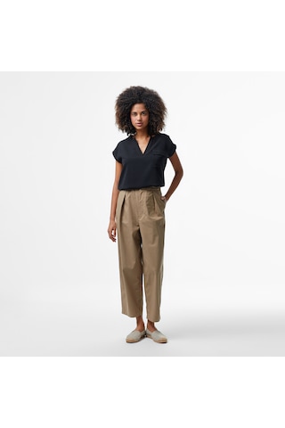 Nautica Kadın Siyah Relaxed Fit Gömlek Düz 55w090t Siyah