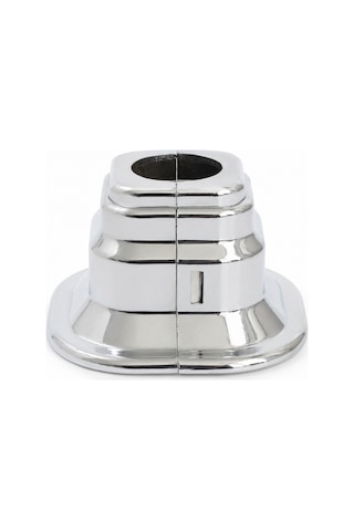 Krom Kare Plastik Havlupan Radyatör 2 Cm Boru Gizleme Kapama Aparatı 6,5 Cm Diğer