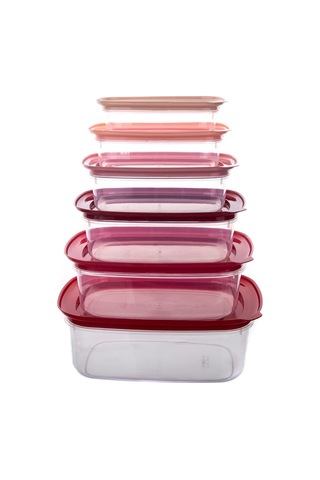 Ultraform Nest Saklama Set Kırmızı 12 Parça Sku: Smg8690010567291 Açık