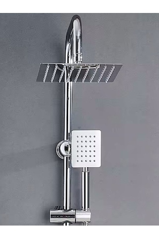 Fawer Faucet Shower Yağmurlama Robot Duş Seti Krom