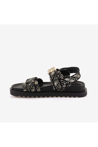 Guess Fabelis Kadın Sandalet Fl6fbsfal03 Siyah