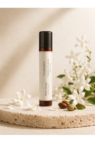 Yasemin Roll - %100 Doğal Vanilya & Jojoba Yağı 10 Ml