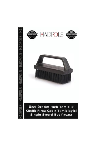 Hadpols Özel Üretim Hızlı Temizlik Küçük Fırça Çadır Temizleyici Single Sword Bot Fırçası Diğer