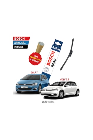 Bosch Rear A282H Vw Golf 7 / 7.5 Arka Silecek (2012-2020)