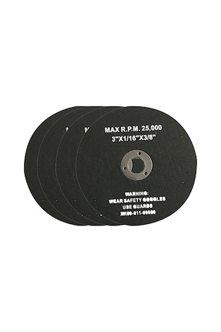 Geeksen 75mm Metal Kesme Diski, 3" Pnevmatik Makine İçin, Paslanmaz Çelik Ve Metal Kesim, 80m/s Hızlı Kesim, Çift Ağızlı Güçlü Konstrüksiyon