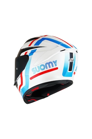 Suomy Track-1 Kask Nınety Seven Whıte-Red