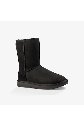 Ugg Classic Short Iı Kadın Siyah Bot Düz 1016223 Siyah
