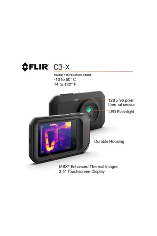 Flır C3-x Kompakt Termal Görüntüleme Kamerası