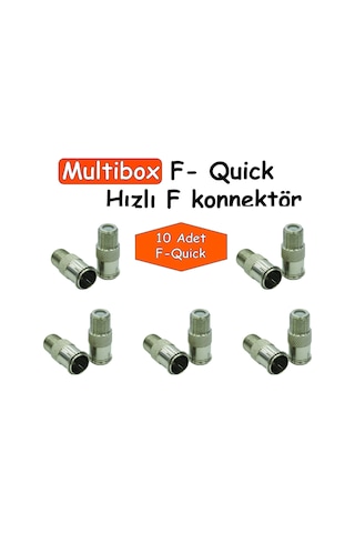 Multibox F-Quick Hızlı F Konnektör