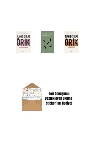 Tersine Giden Yol + Everest Açıkhava 29 - Kedilere Dair + Resim Yazıları + Okuma Sticker'ları