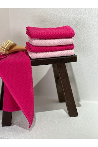 Plumehome 4'lü El Havlu Seti - 30x50 Cm Çeyizlik, Misafir, Mutfak, Banyo Için Havlu Diğer