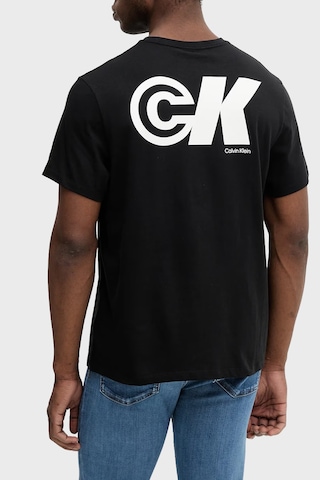Calvin Klein Erkek T Shirt Lv04rc835g Ub1 Siyah SIYAH