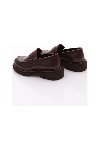 Dgn 6528 Erkek Loafer Ayakkabi Kahve