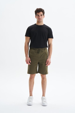 AR-MA Arma Erkek Regular Fit Basic Süprem % 100 Pamuk Yandan Ve Arka Cepli Şort Y29504279302 Haki