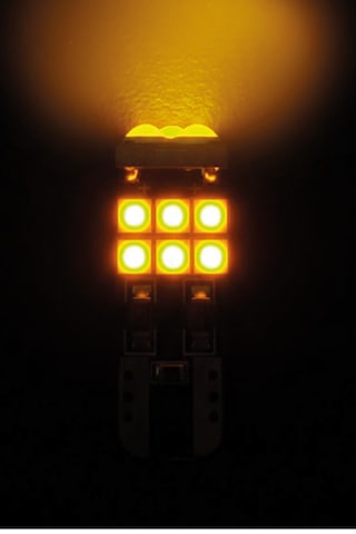 T10 15 Led Ampul Turuncu 12v-24v 5w Canbus