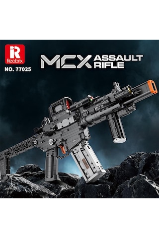 Reobrix 77025 Mcx Saldırı Tüfeği Yaratıcı Yapı Blok Seti Building Blocks Assault Rifle -1589 Parça