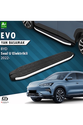 S-dizayn Byd Seal U Elektrikli Evo Aluminyum Yan Basamak 193 Cm 2022 Üzeri A+ Kalite