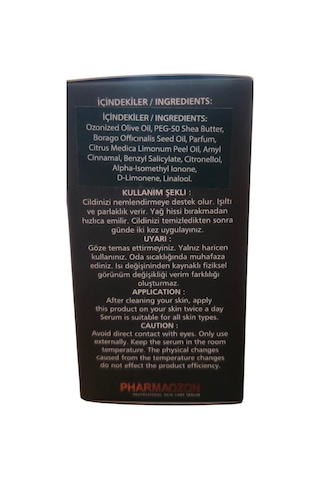Pharmaozon El Yüz ve Vücut Bakım Serumu 50 ML