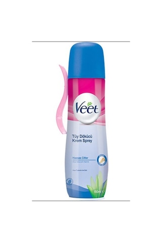 Veet Hassas Ciltler İçin Tüy Dökücü Krem Sprey 3 x 150 ML