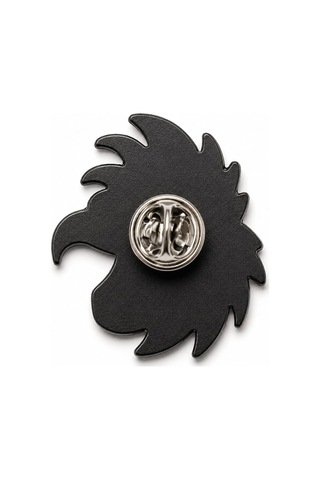 Horoz Figürlü Renkli Metal Rozet Ceket Çanta Şapka İçin Şık Aksesuar Gri